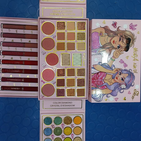 Original Quality All in 1 makeup Kit with lipgloss blushon setting - Oshi.pk - Buy & Sell Online