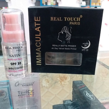 Original Real Touch Matte Primer All Day Velvet Matte Primer Made In Paris 20gm - Oshi.pk - Buy & Sell Online