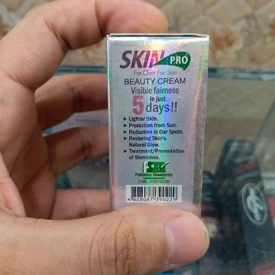 Original Skin Pro For Clear Fair Skin Beauty Cream 5 Days Formula With Fruit Extracts - Oshi.pk - Buy & Sell Online