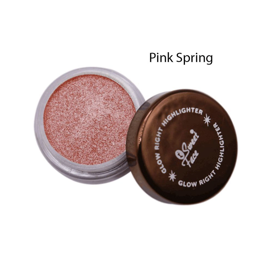 ORIGINAL SWEET FACE GLOW RIGHT HIGHLIGHTER (PINK SPRING) - Oshi.pk - Buy & Sell Online