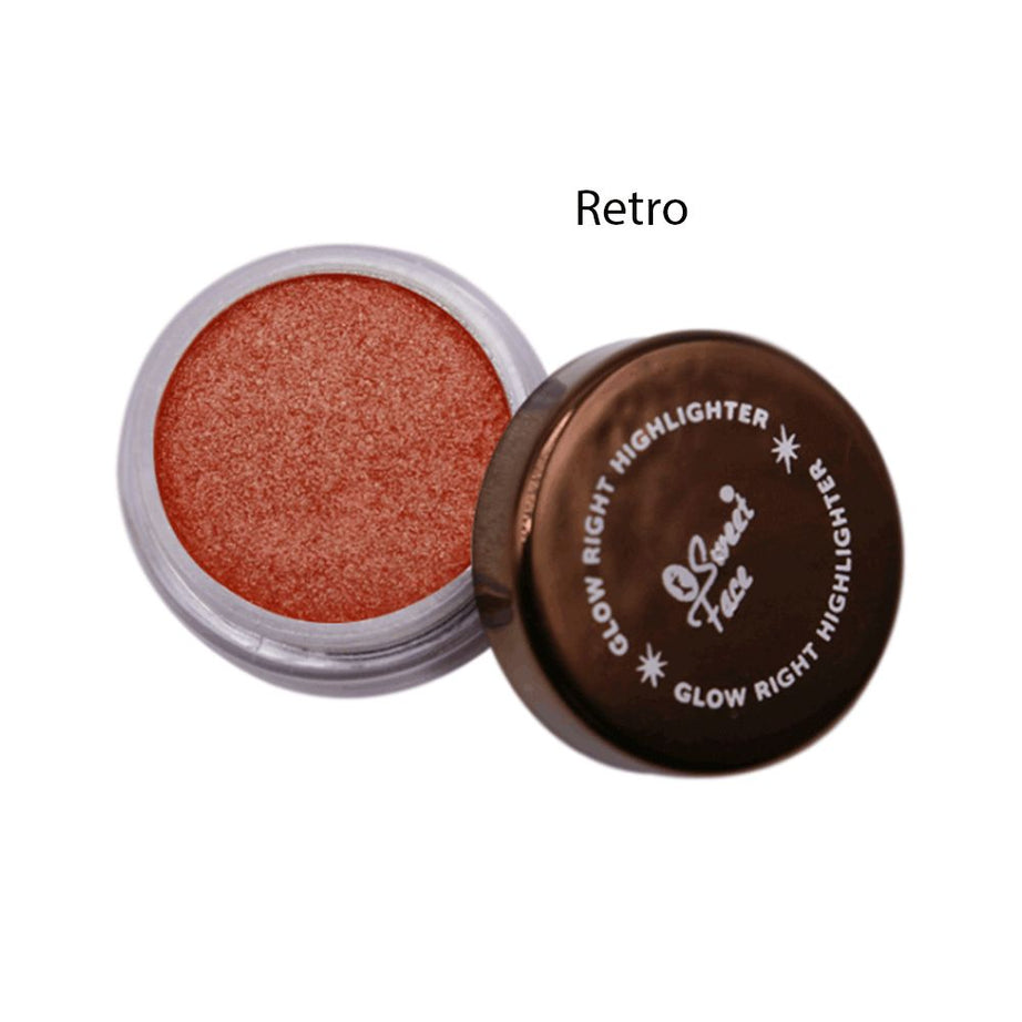 ORIGINAL SWEET FACE GLOW RIGHT HIGHLIGHTER (RETRO) - Oshi.pk - Buy & Sell Online