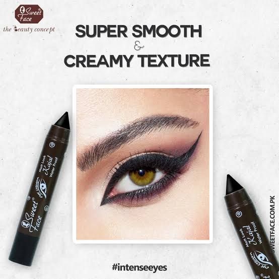 ORIGINAL SWEET FACE MATTE LOOK KAJAL WATERPROOF (BLACK) - Oshi.pk - Buy & Sell Online