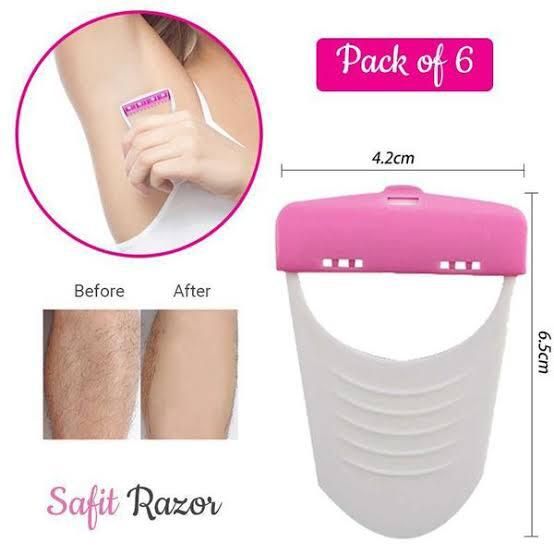 Original Safit care women soft Razor Pack Of 6 Pcs , Disposable Razor, Shaving & Trimming Razor-6pcs - Oshi.pk - Buy & Sell Online