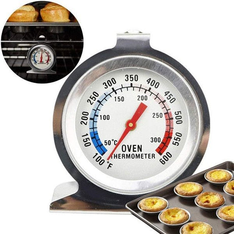 Oven Grill Fry Chef Smoker Thermometer Instant Read Stainless Steel