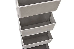 Over the Door Hanging Organizer with 4 Pocket, Home Storage Organizer with Hook for Pantry Baby Nursery Bathroom Closet Dorm - Oshi.pk - Buy & Sell Online