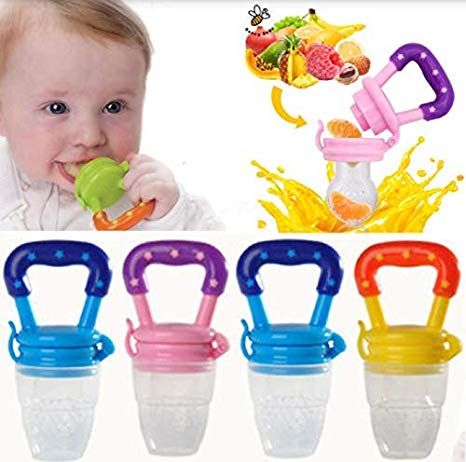 Pacifier Fruits Vegetable Food Supplement Silicone Baby Feeder - Oshi.pk - Buy & Sell Online