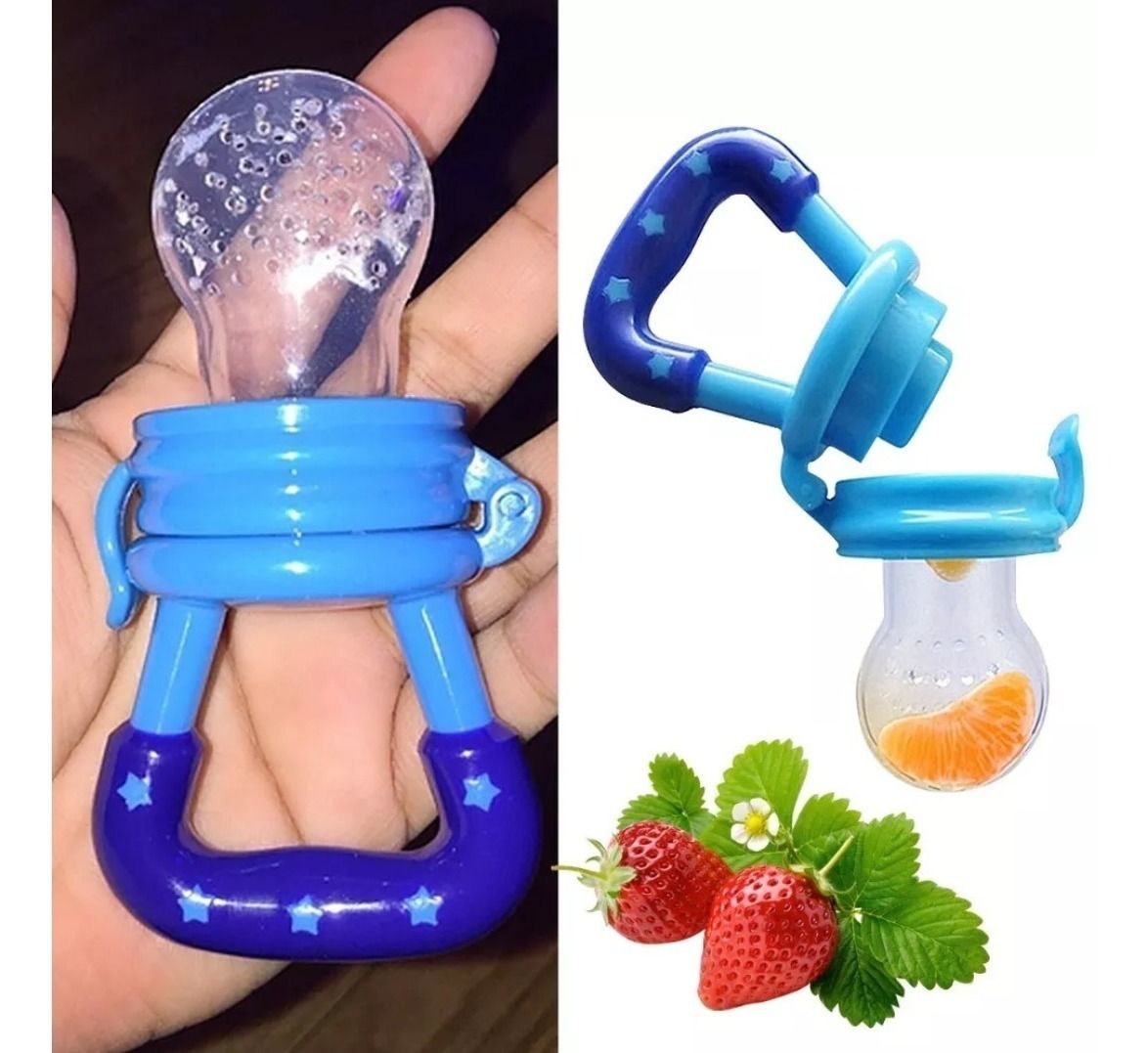 Pacifier Fruits Vegetable Food Supplement Silicone Baby Feeder - Oshi.pk - Buy & Sell Online