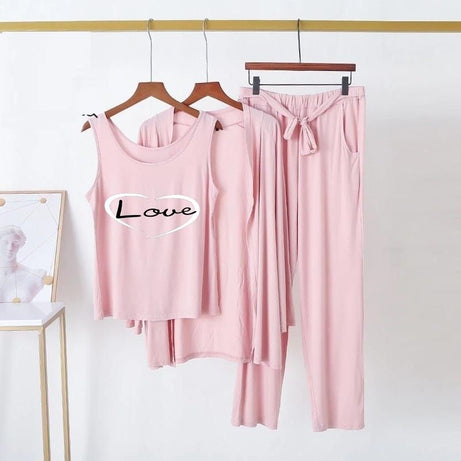 Pack 3 Love Printed Night Suit For Her - Oshi.pk - Buy & Sell Online