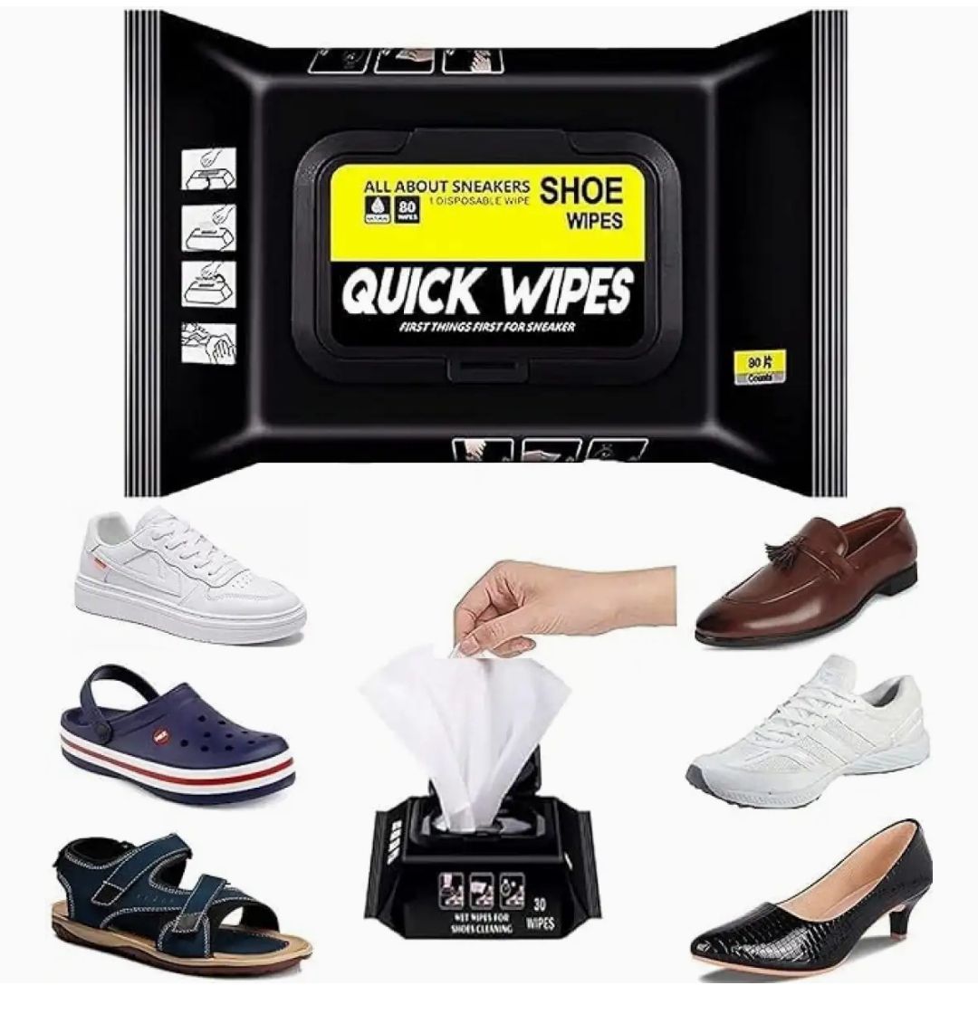 Pack 80 PCs sheos cleaning wipes remove dirtiness - Oshi.pk - Buy & Sell Online