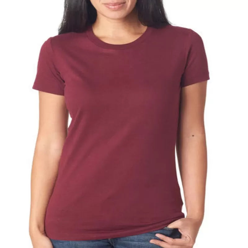 Pack of 1 - Best Quality Plain Short Sleeve Round Neck Basic T-shirt for Woman/Girls - Oshi.pk - Buy & Sell Online