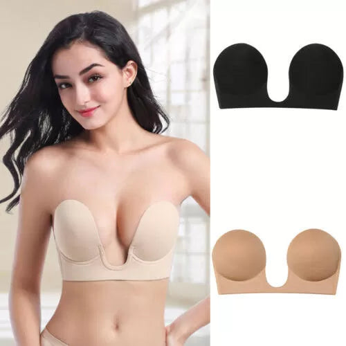 Imported High Quality Strap Less Push-up Bras For Women/Girls - Oshi.pk - Buy & Sell Online