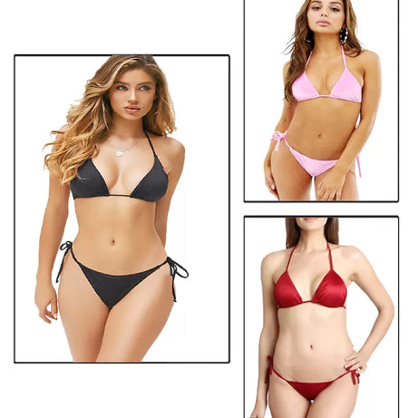 Pack of 1 - Imported Silky Satin Bikini & Panty for Women/Girls