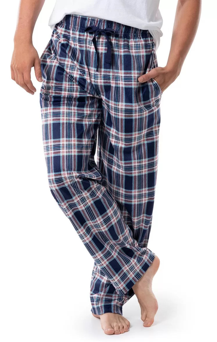 Pack of 1 -Best Quality Fleece Night Wear Checkered Pajama for Men/Boys - Oshi.pk - Buy & Sell Online