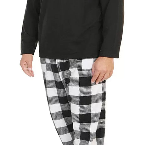 Pack of 1 -Best Quality Fleece Night Wear Checkered Pajama for Men/Boys - Oshi.pk - Buy & Sell Online