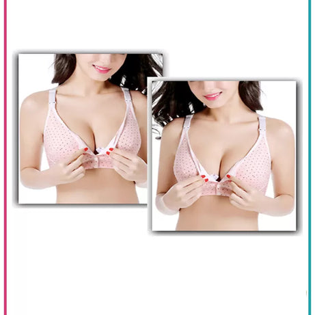 Imported Best Quality Button Front Open Non Padded Bras for Women