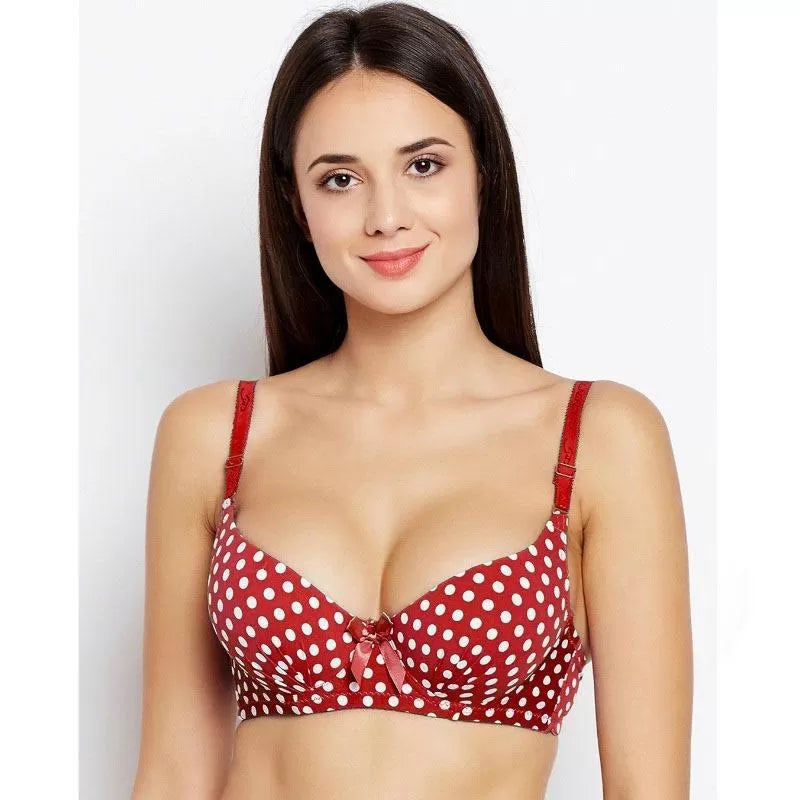 Imported Best Quality Polka Dotted Padded Bras for Women/Girls - Oshi.pk - Buy & Sell Online