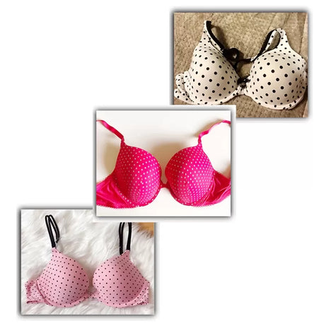 Imported Best Quality Polka Dotted Padded Bras for Women/Girls - Oshi.pk - Buy & Sell Online