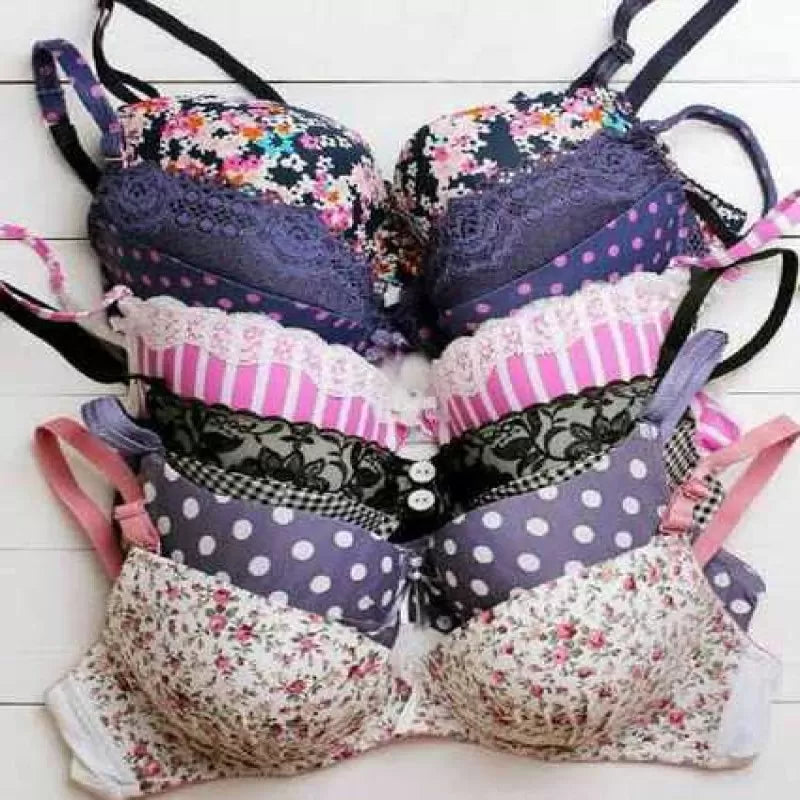 Imported Best Quality Polka Dotted Padded Bras for Women/Girls - Oshi.pk - Buy & Sell Online