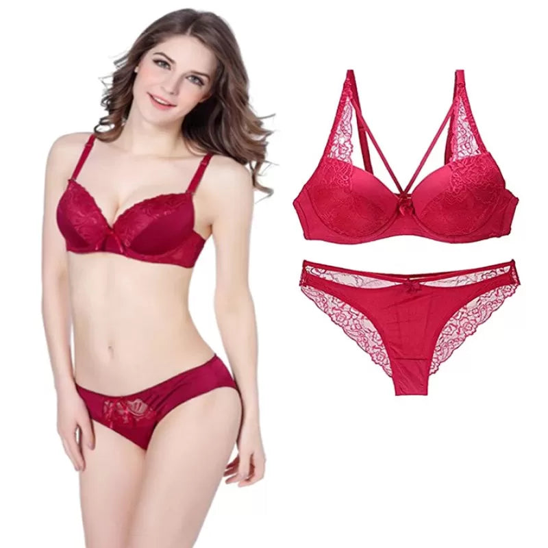Imported Best Quality women Padded Lingerie Set Bras & Panty for Women/Girls - Oshi.pk - Buy & Sell Online