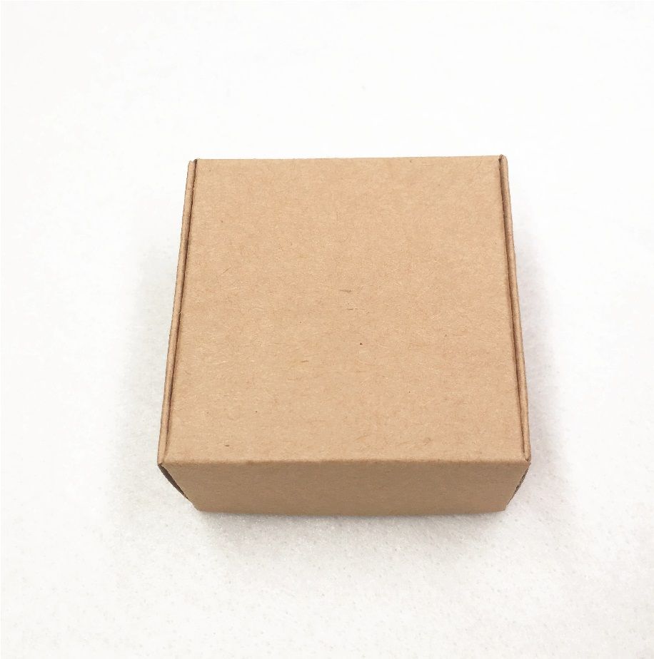 Pack of 10 Packaging Boxes 3 x 3 x 1 inches Kraft Aircraft gift Jewelry Accessories Storage Box - Oshi.pk - Buy & Sell Online
