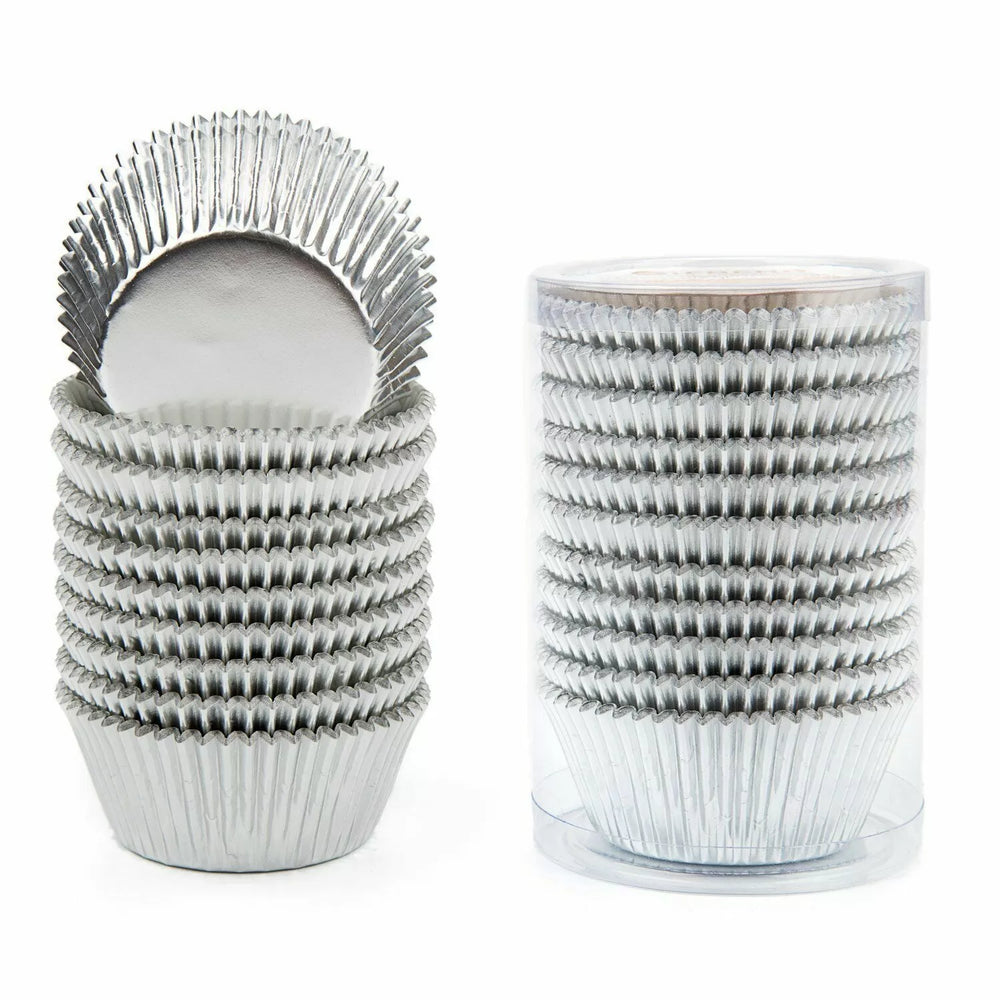 Pack of 162 Aluminum Thickened Foil Cupcake PVC paper cake cup Liners muffin liners Cake Decorating Baking Cup egg mold muffin baking cup baking tools - Oshi.pk - Buy & Sell Online