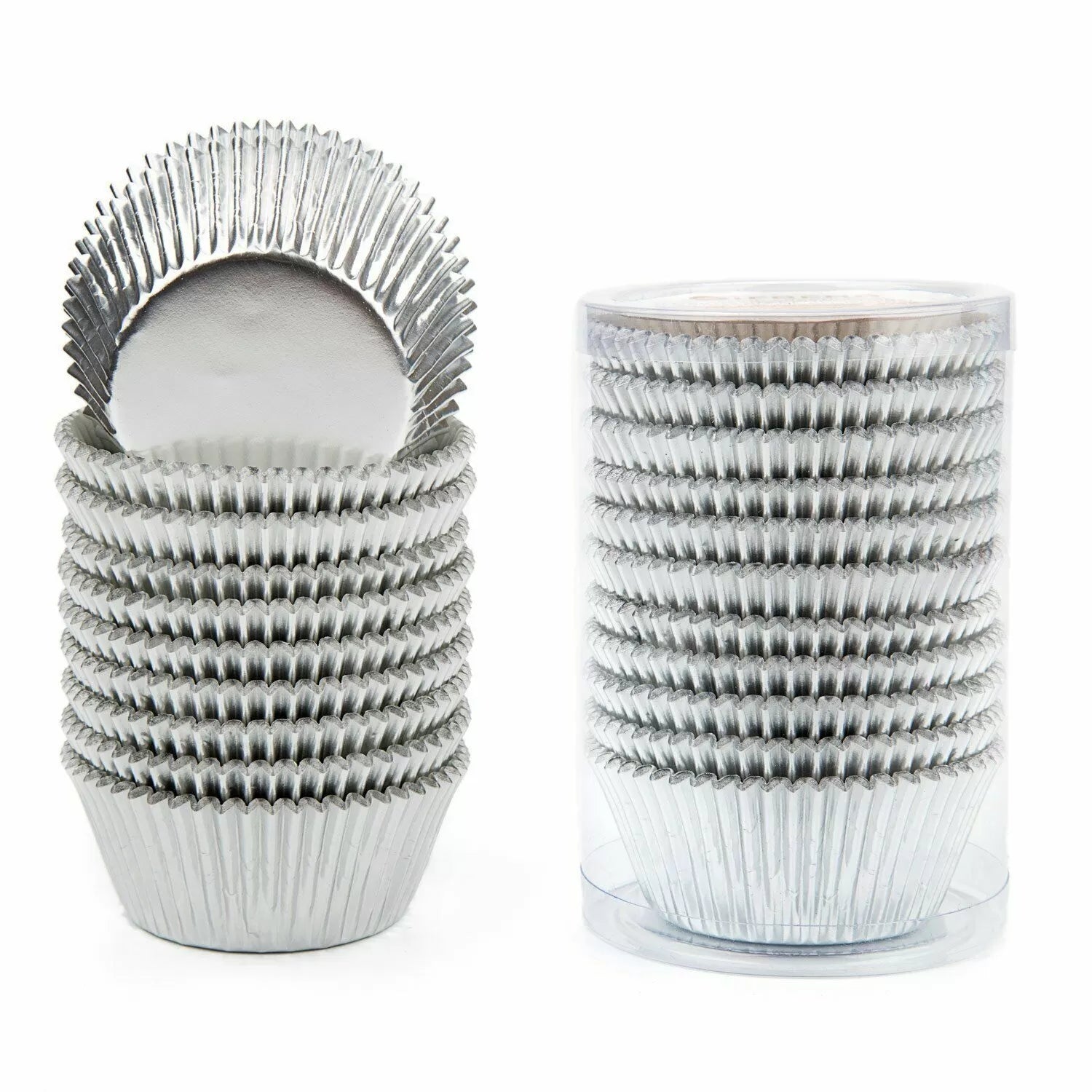 Pack of 162 Aluminum Thickened Foil Cupcake PVC paper cake cup Liners muffin liners Cake Decorating Baking Cup egg mold muffin baking cup baking tools - Oshi.pk - Buy & Sell Online