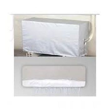 Pack of 2 - 1.5 Ton Ac Dust Cover For Indoor & Outdoor Unit - Silver