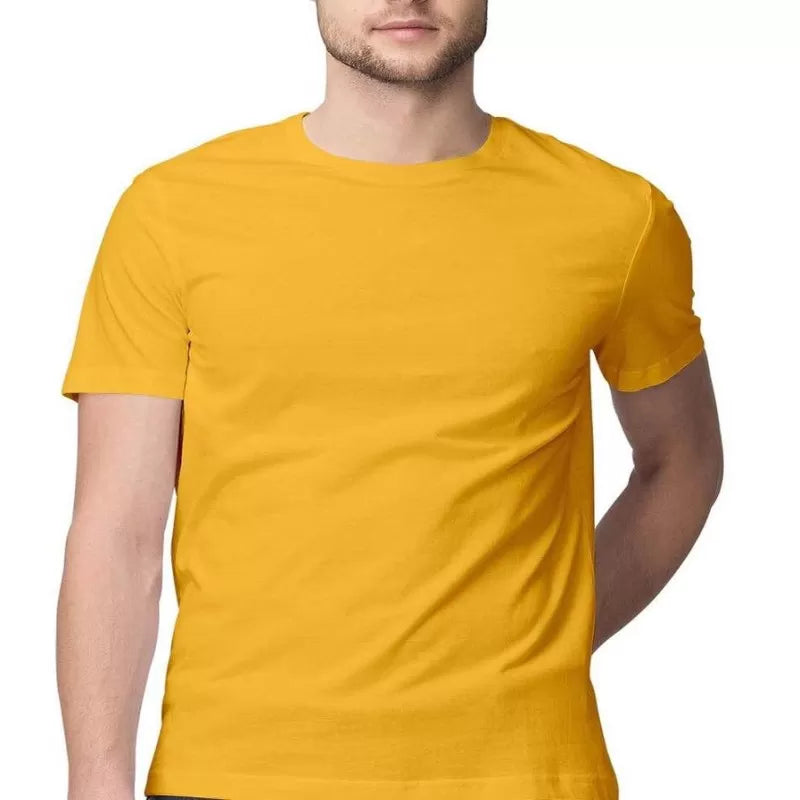 Pack of 2 - Best Quality Plain Short Sleeve Round Neck Basic T-shirt for Men/Boys - Oshi.pk - Buy & Sell Online