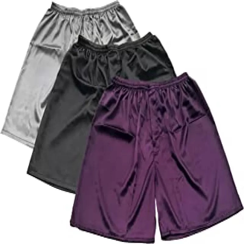 Pack of 2 - Silky Satin Branded Sport Shorts For Men/Boys  - Oshi.pk - Buy & Sell Online