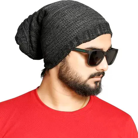 Pack of 2 - Winter Warm Woolen Stylish Beanie Cap For Men/Boys - Oshi.pk - Buy & Sell Online