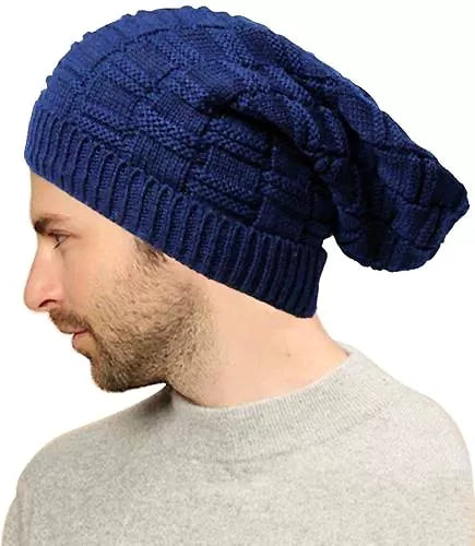 Pack of 2 - Winter Warm Woolen Stylish Beanie Cap For Men/Boys - Oshi.pk - Buy & Sell Online