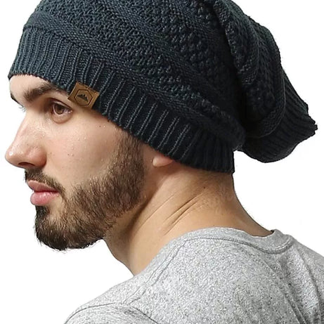 Pack of 2 - Winter Warm Woolen Stylish Beanie Cap For Men/Boys - Oshi.pk - Buy & Sell Online