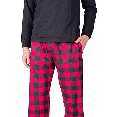 Pack of 2 -Best Quality Fleece Night Wear Checkered Pajama for Men/Boys - Oshi.pk - Buy & Sell Online