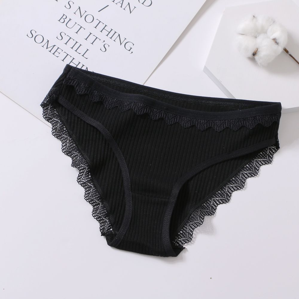 Pack of 2- Imported Best Quality Lace Trim Panties for Women/Girls - Oshi.pk - Buy & Sell Online