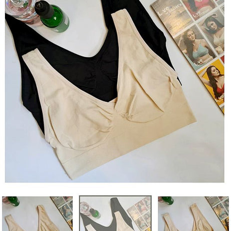 Pack of 2 – Imported Non-Padded Air Bra for Women & Girls - Oshi.pk - Buy & Sell Online