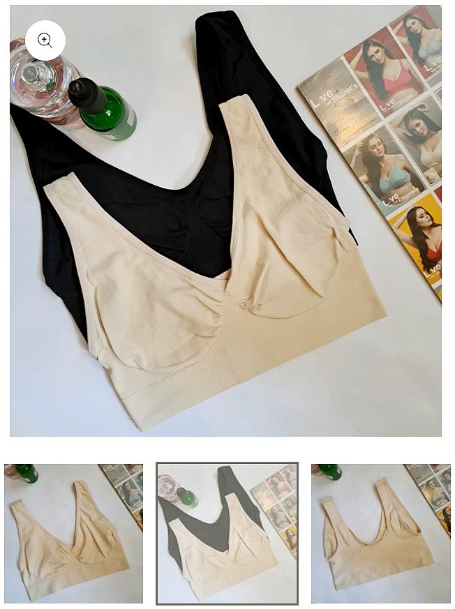 Pack of 2 – Imported Non-Padded Air Bra for Women & Girls - Oshi.pk - Buy & Sell Online