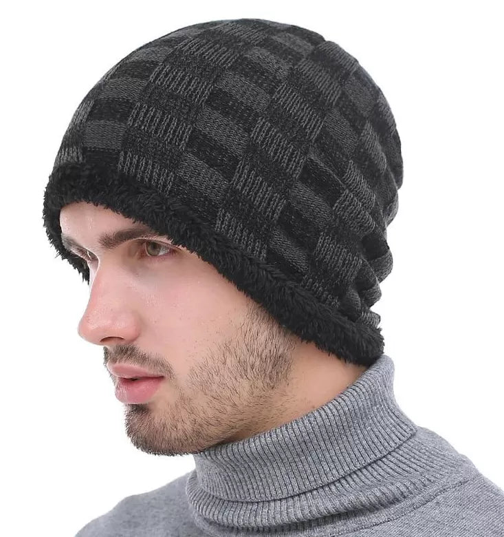 Pack of 2 – Imported Winter Warm Woolen Cap For Men/Boys - Oshi.pk - Buy & Sell Online
