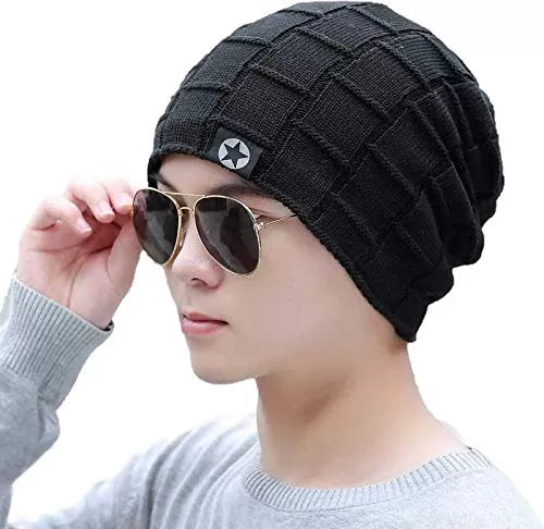 Pack of 2 – Imported Winter Warm Woolen Cap For Men/Boys - Oshi.pk - Buy & Sell Online