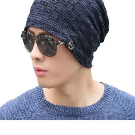 Pack of 2 – Imported Winter Warm Woolen Cap For Men/Boys - Oshi.pk - Buy & Sell Online