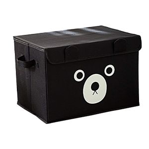 Pack Of 2 Panda Design Folding Storage Bins Quilt Basket Kid Toys Organizer Storage Boxes - Oshi.pk - Buy & Sell Online