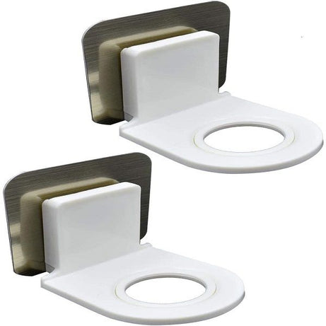 Pack Of 2 Pc Shampoo & Sanitizer Adhesive Sticky Holder - Oshi.pk - Buy & Sell Online