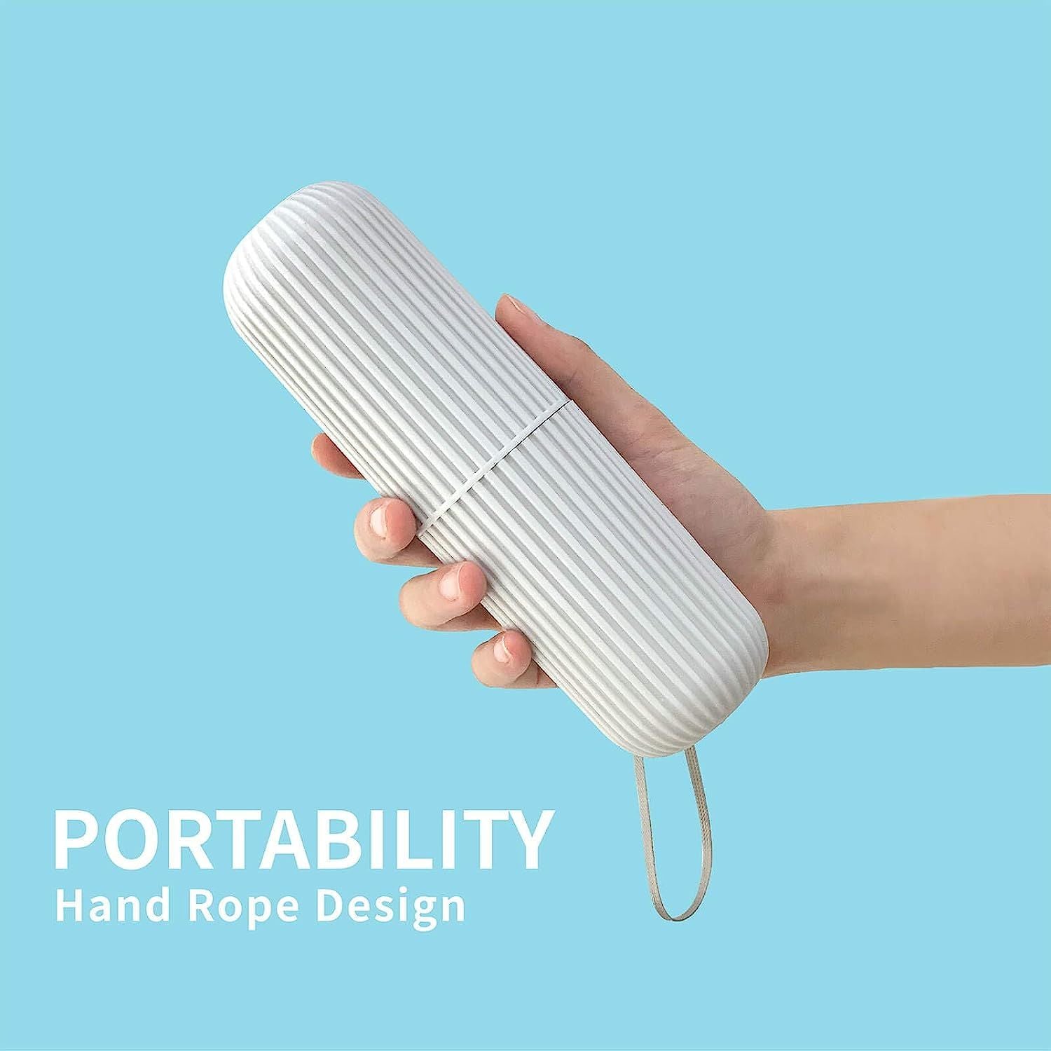 Pack of 2 Toothbrush Travel Case, Portable Travel Toothbrush Holder Case, Toothbrush Case Set for Camping, Traveling, Home, School, Business, Bathroom - Oshi.pk - Buy & Sell Online