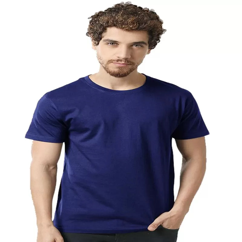 Pack of 3 - Best Quality Plain Short Sleeve Round Neck Basic T-shirt for Men/Boys - Oshi.pk - Buy & Sell Online
