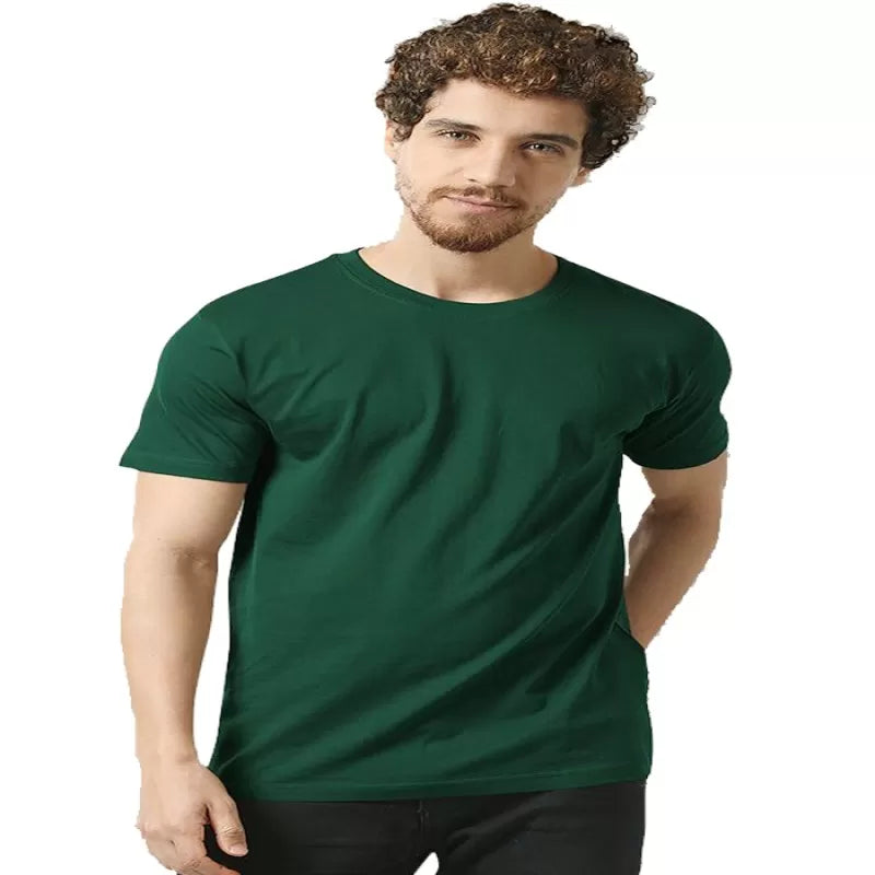 Pack of 3 - Best Quality Plain Short Sleeve Round Neck Basic T-shirt for Men/Boys - Oshi.pk - Buy & Sell Online