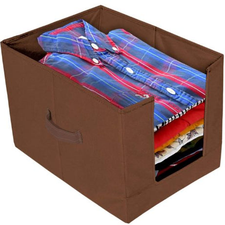 pack of 3 - Shirt Stacker, Shirt Stacker Organizer, Shirt Stacker Front open Window Organzier, Shirt Stacker Organizer Designer for Wadrobe - Oshi.pk - Buy & Sell Online