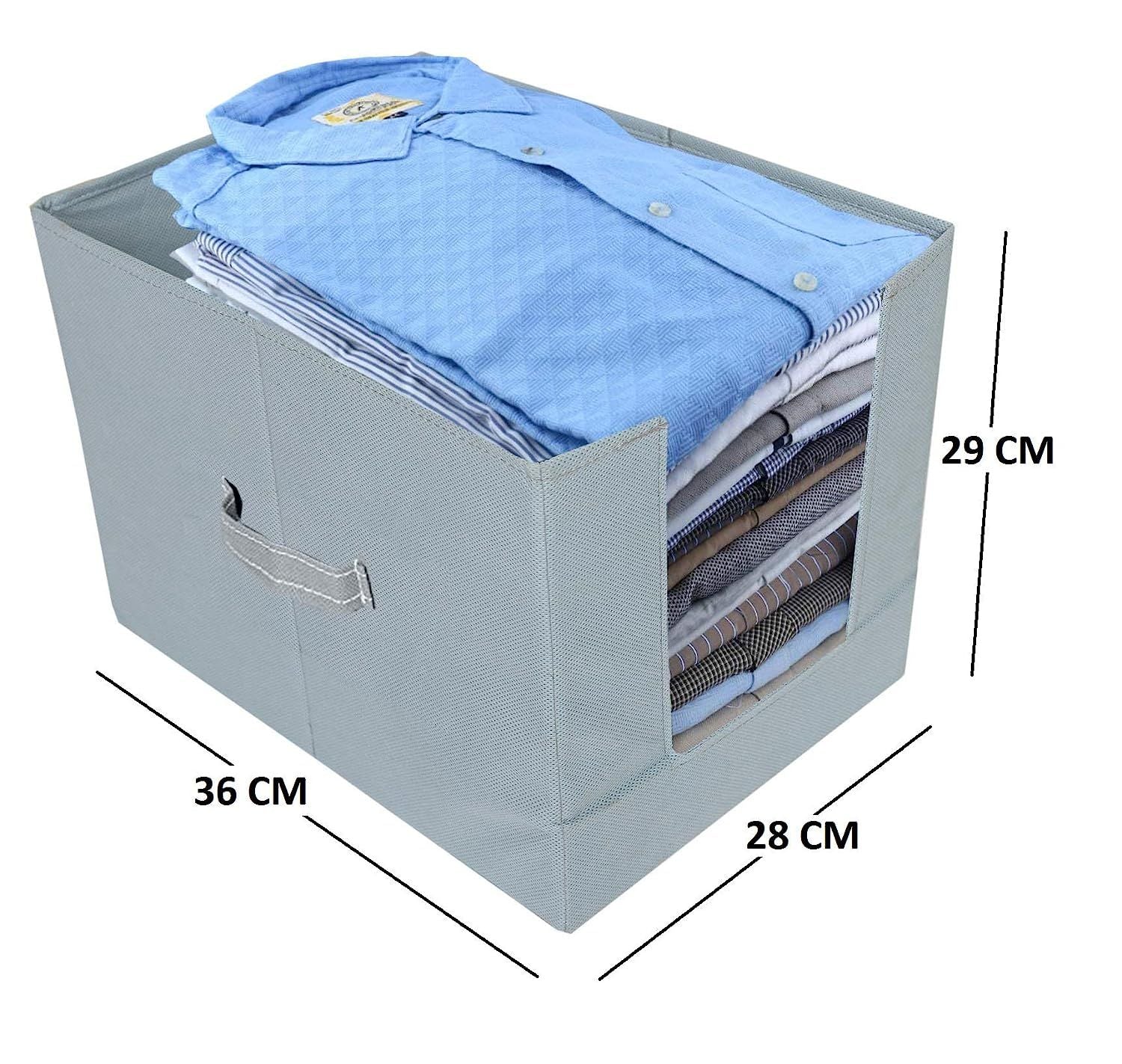 pack of 3 - Shirt Stacker, Shirt Stacker Organizer, Shirt Stacker Front open Window Organzier, Shirt Stacker Organizer Designer for Wadrobe - Oshi.pk - Buy & Sell Online