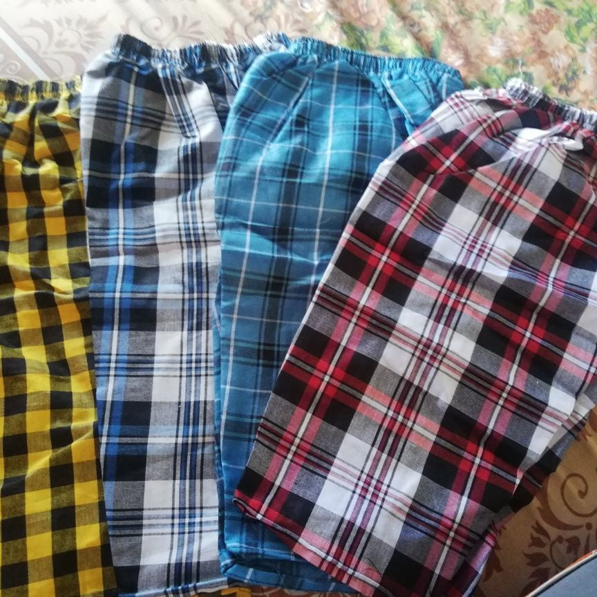 Pack of 3 -Checkered 3 Quarter for Men/Boys - Oshi.pk - Buy & Sell Online