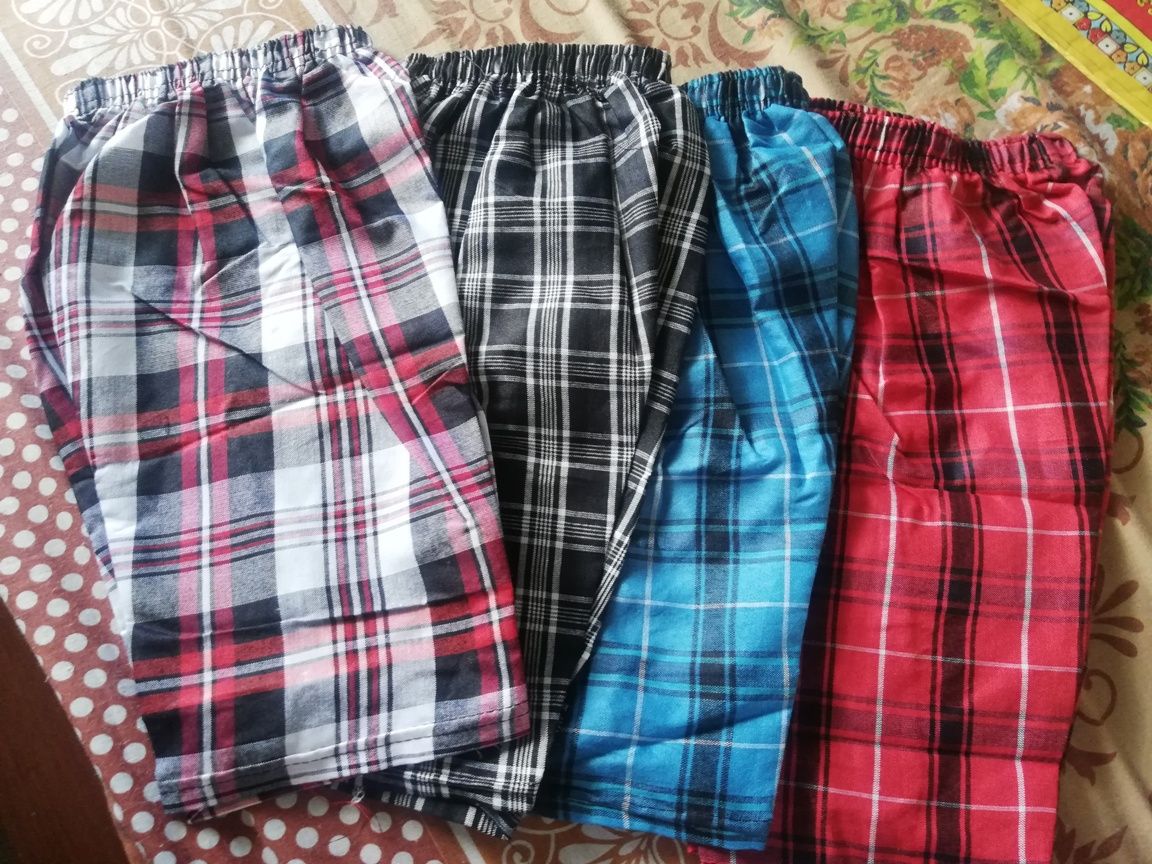 Pack of 3 -Checkered 3 Quarter for Men/Boys - Oshi.pk - Buy & Sell Online