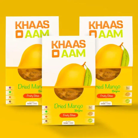 Pack of 3 Khaso Aam Mango Langra Flavor 100 Gm, 100% Natural Dried Mango Fruit Candy | KhasoAam Premium Mango Fruit Bar, Aam Papad Mango Candy Toffee - Oshi.pk - Buy & Sell Online