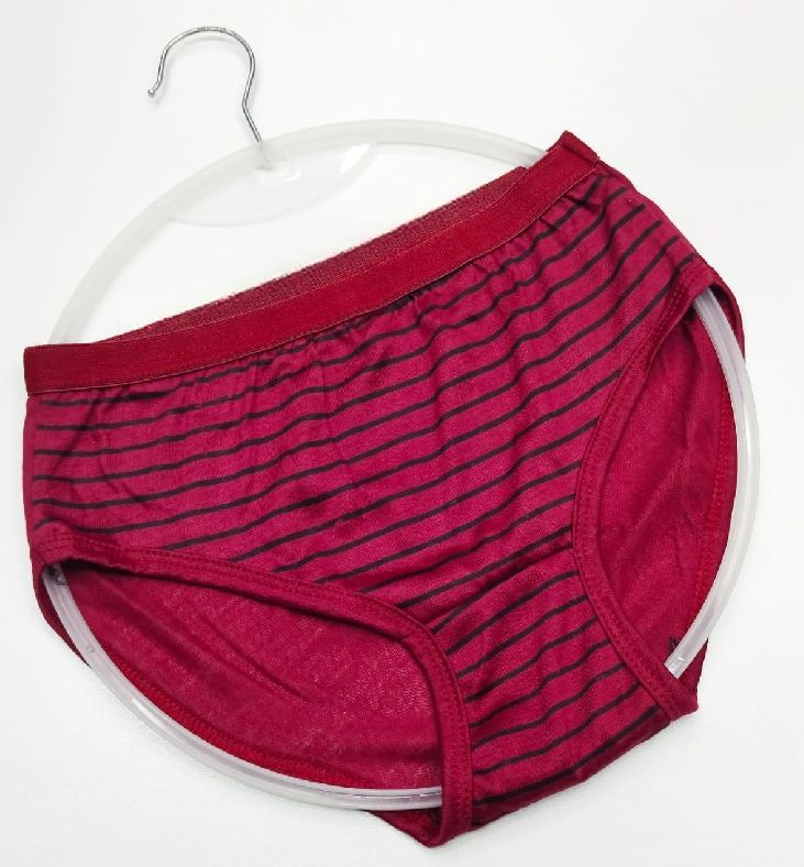 Comfortable High Waist Yarn Dyed Lining Panties For Girls-Women - Pack Of 2 - Oshi.pk - Buy & Sell Online